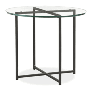 Classic Natural Steel End Table