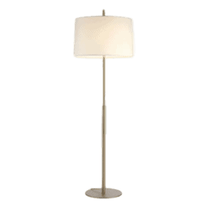 Echo Silver Floor Lamp