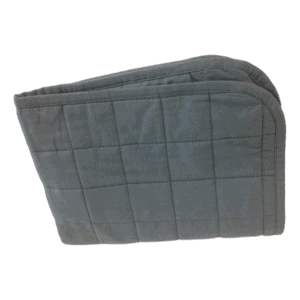 Squares Coverlet + Shams Teal