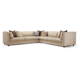Franco Three-Piece Linen Sectional