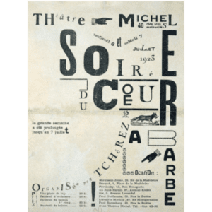 French Theater Poster