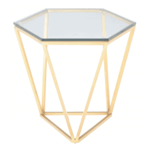 Louisa End Table Brass