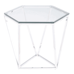 Louisa End Table Silver
