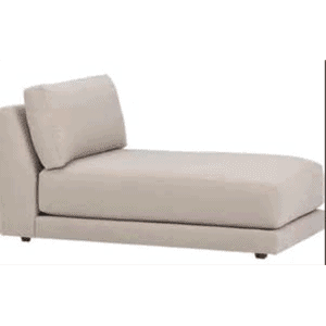 Moda Armless Chaise*