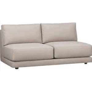 Moda Armless Two-Seat Section*