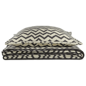 Zig Zag Blanket + Euro Shams Set of 2