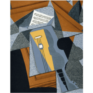 Gris The Guitar Print