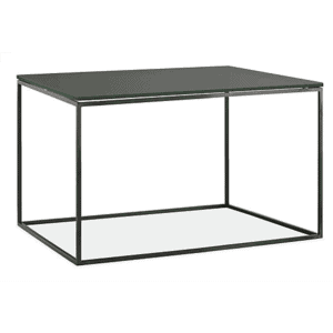 Tyne End Table - Gray Glass