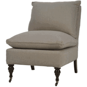 Zondra Slipper Chair Moss