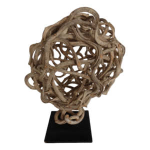 Grapevine Sphere On Stand