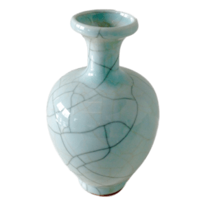 Crackled Flair Vase