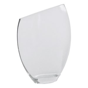 Diagonal Glass Vase