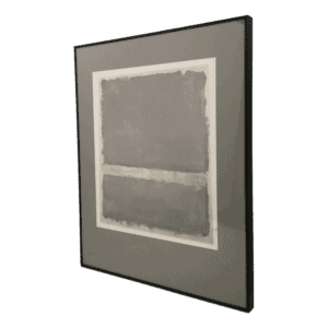 Rothko Print Gray