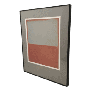 Rothko Print Orange