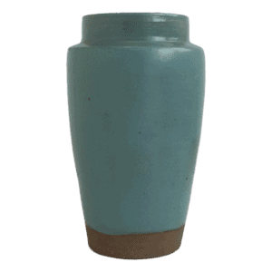 Terracotta Teal Vase