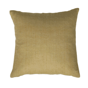 Yellow Basketweave Pillow