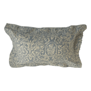Vintage Baroque Linen Boudoir Pillow