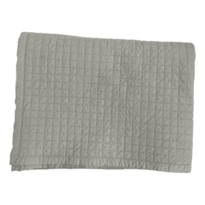 Percale Quilted Coverlet Spa + Shams