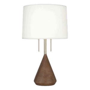 Wally Walnut Accent Lamp