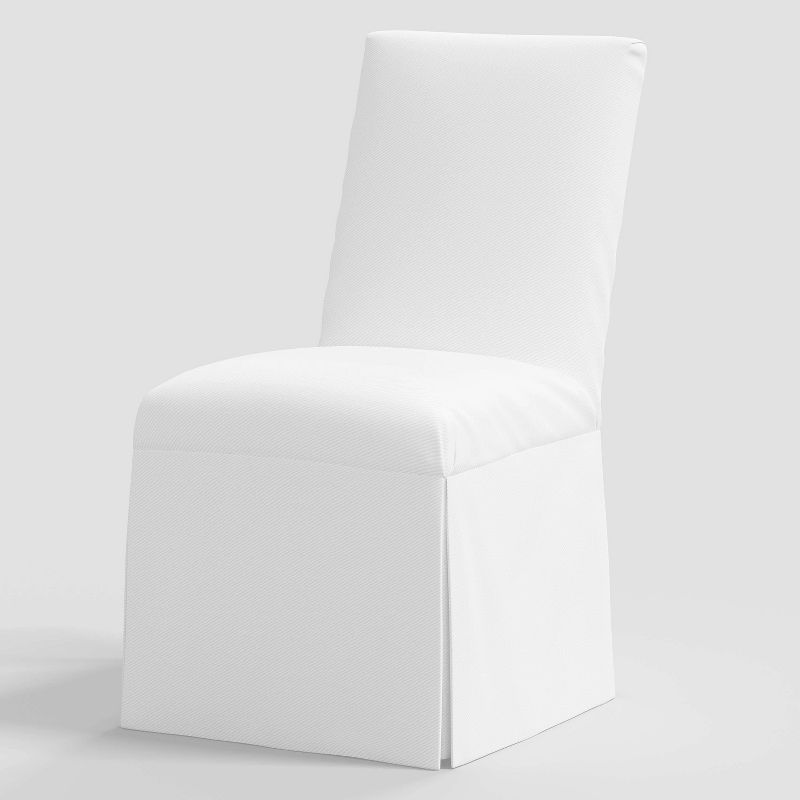 Slip Dining Chair White