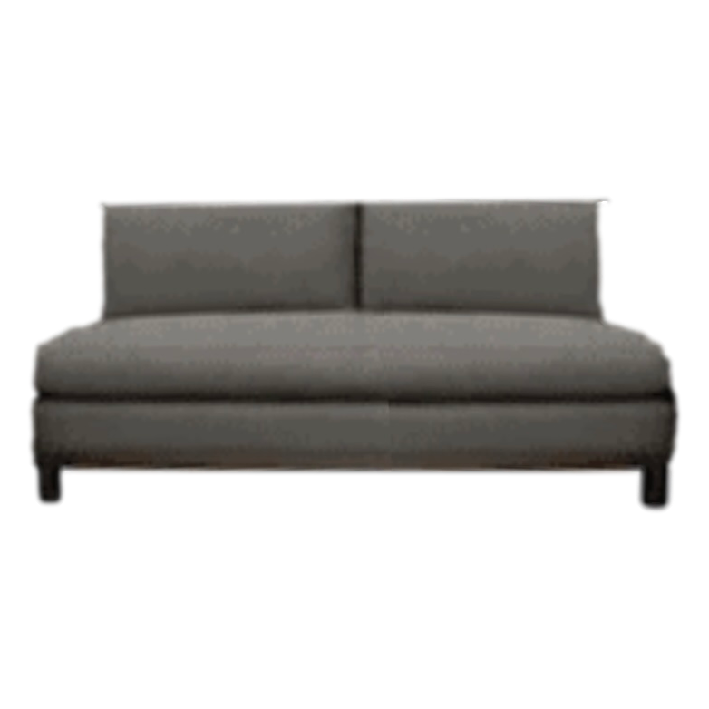 Delany Two-Seat Armless