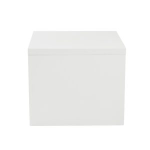 Abby White End Table