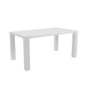 Abby 63" White Dining Table