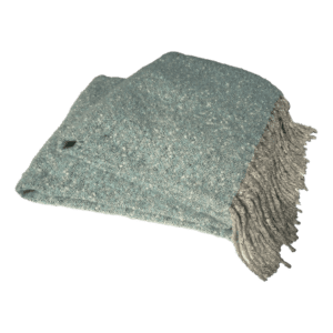 Boucle Throw Blue