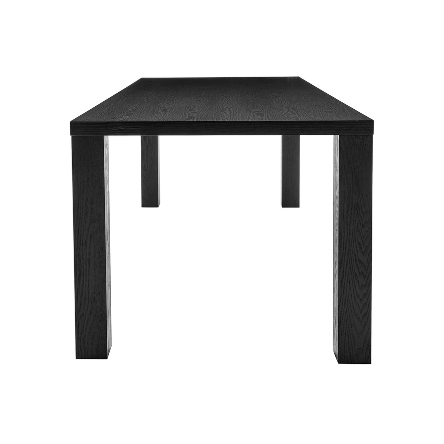 Abby 84″ Black Dining Table
