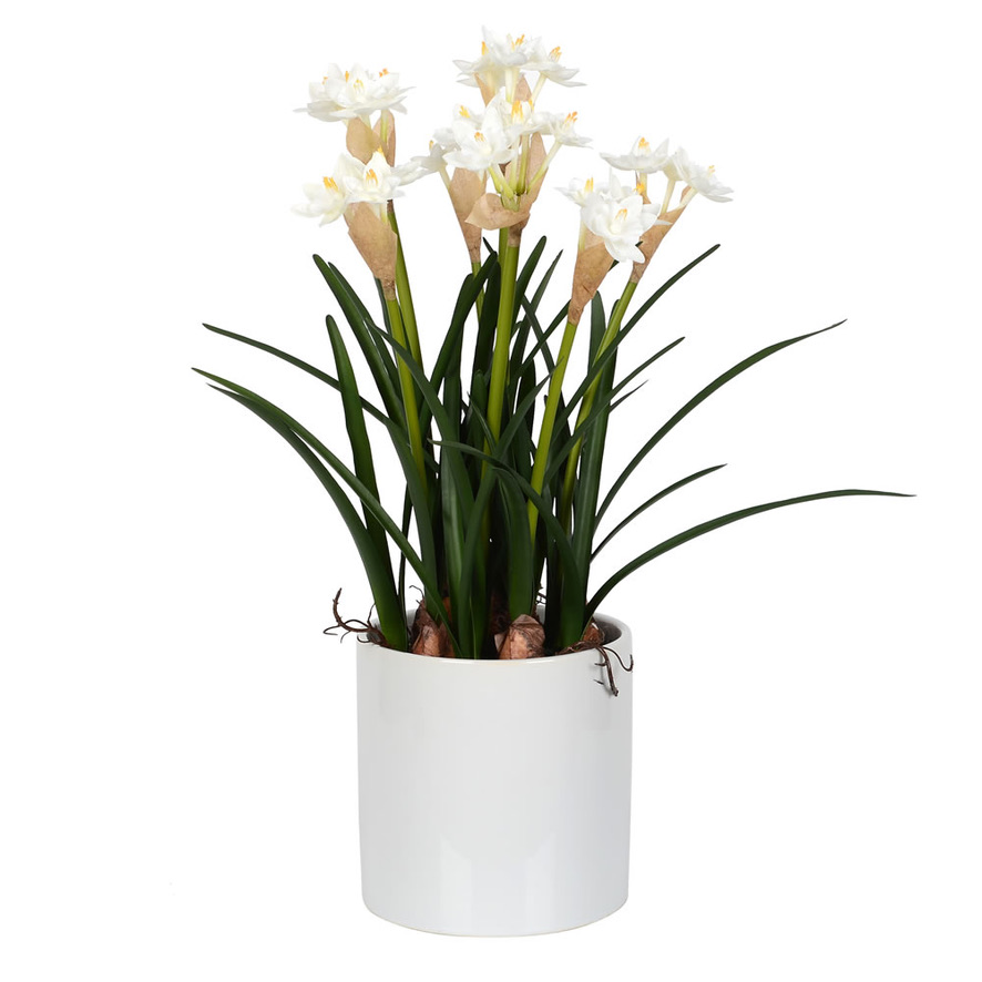 Artificial Potted Daffodil