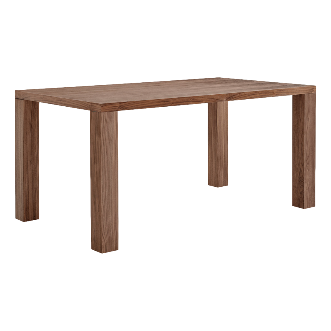 Abby 63" Walnut Dining Table